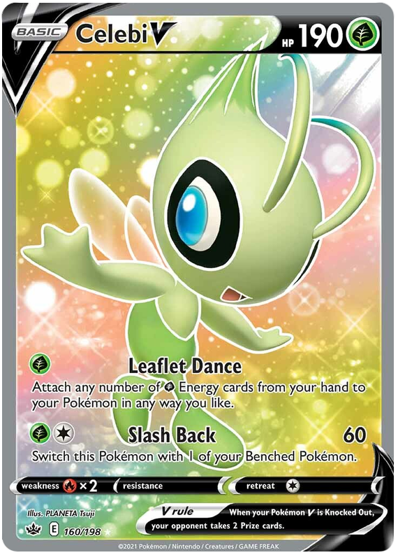Celebi V (160/198) [Sword & Shield: Chilling Reign] | Anubis Games and Hobby