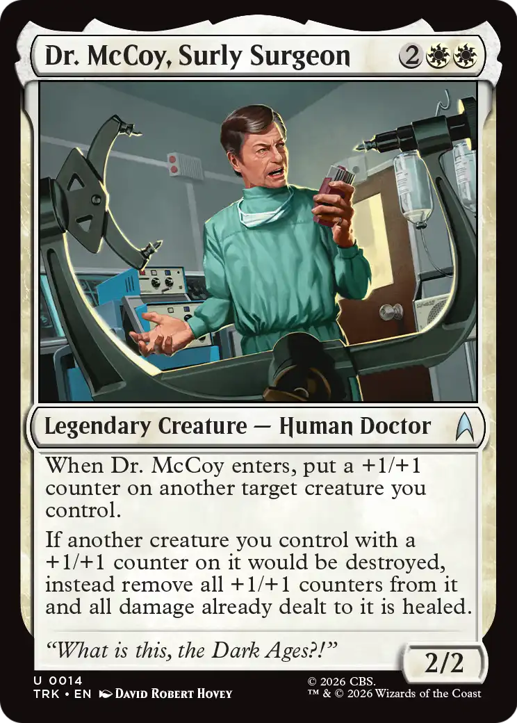 Dr. McCoy, Surly Surgeon [Star Trek] | Anubis Games and Hobby
