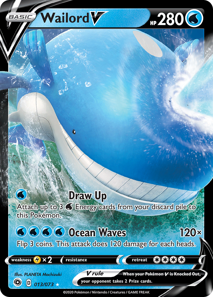 Wailord V (013/073) [Sword & Shield: Champion's Path] | Anubis Games and Hobby