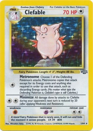 Clefable (1/64) [Jungle Unlimited] | Anubis Games and Hobby