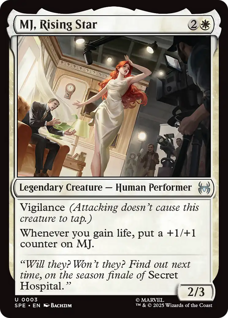 MJ, Rising Star [Marvel's Spider-Man: Eternal-Legal] | Anubis Games and Hobby