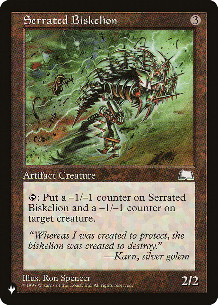 Serrated Biskelion [The List] | Anubis Games and Hobby