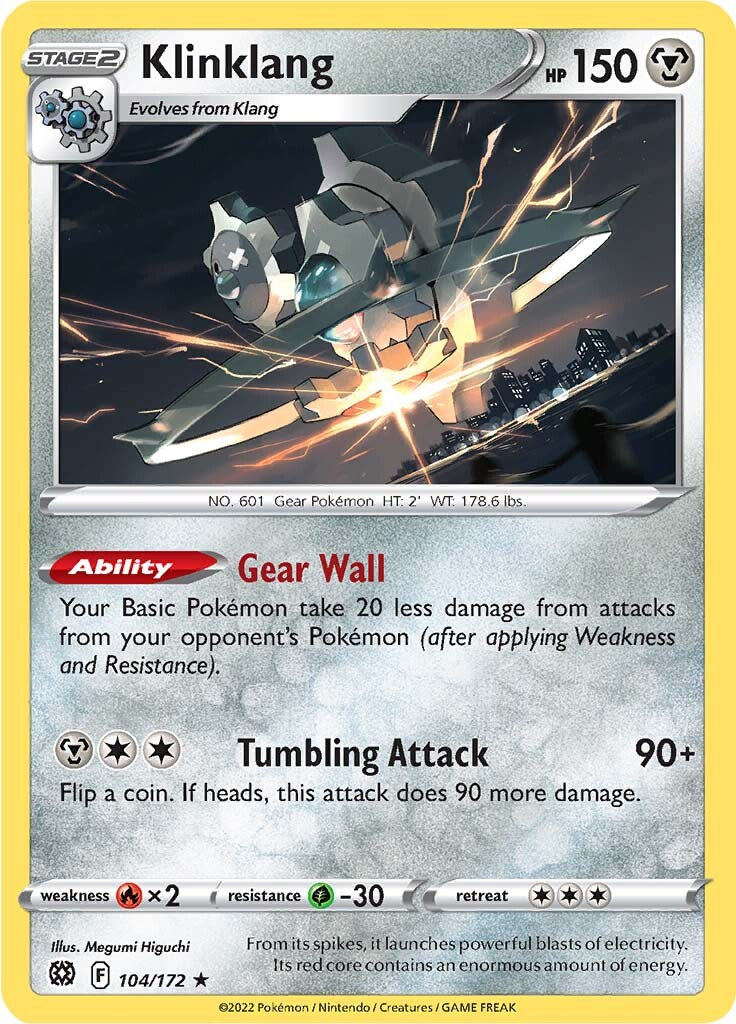 Klinklang (104/172) [Sword & Shield: Brilliant Stars] | Anubis Games and Hobby