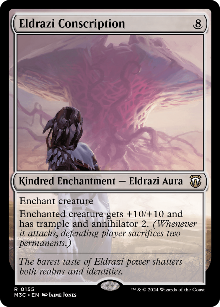 Eldrazi Conscription (Ripple Foil) [Modern Horizons 3 Commander] | Anubis Games and Hobby