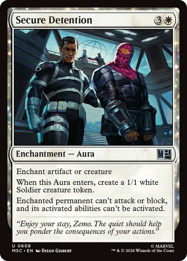 Secure Detention [Marvel Super Heroes Commander] | Anubis Games and Hobby