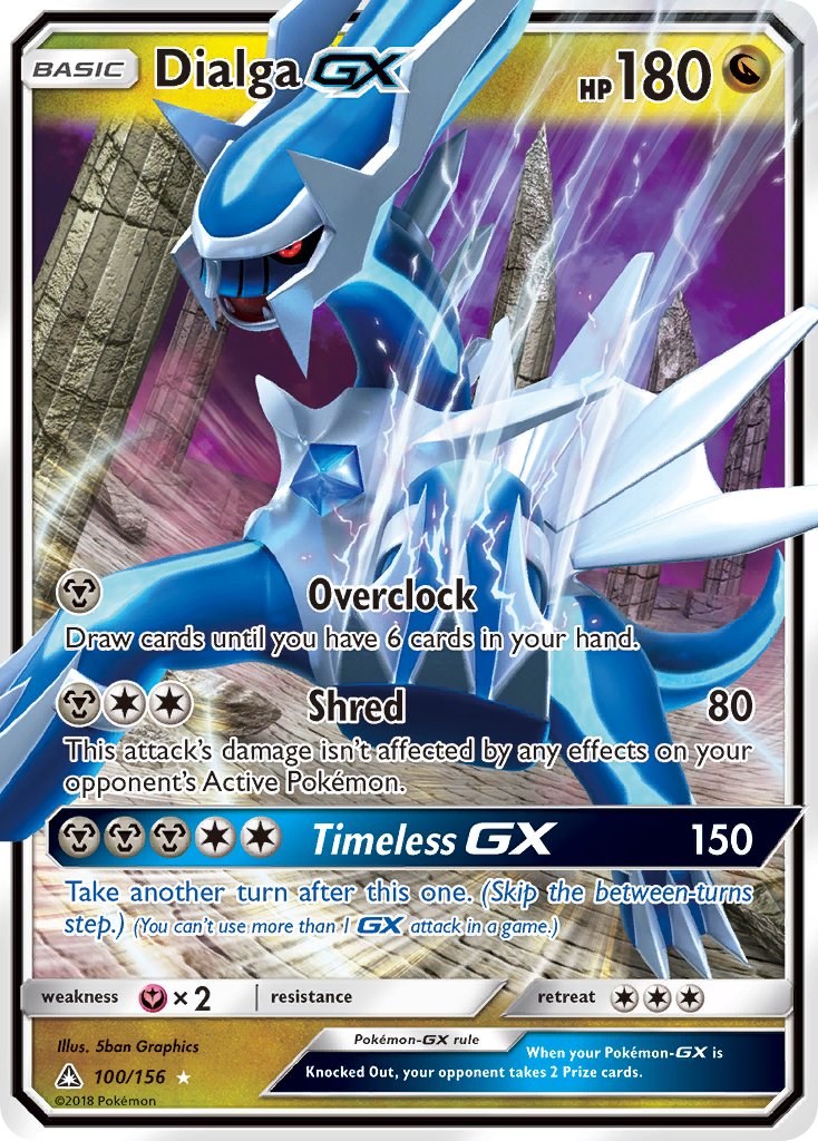 Dialga GX (100/156) [Sun & Moon: Ultra Prism] | Anubis Games and Hobby