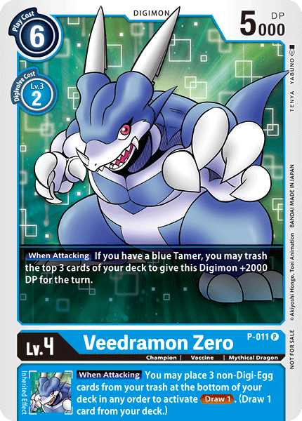 Veedramon Zero [P-011] [Promotional Cards] | Anubis Games and Hobby