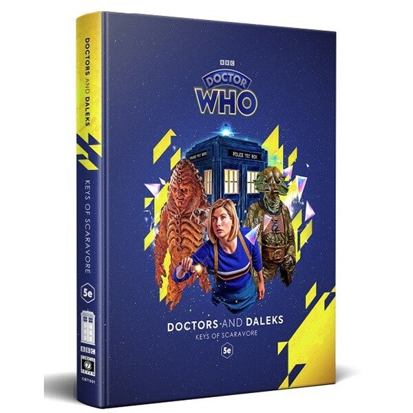 Doctor Who RPG: Doctors & Daleks - Keys of Scaravore | Anubis Games and Hobby