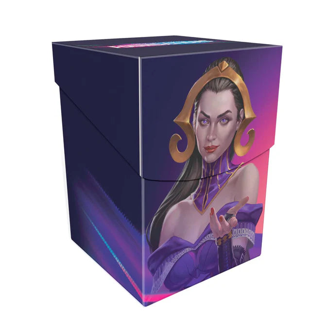 Deck Box 100+ Foundations Dark | Anubis Games and Hobby