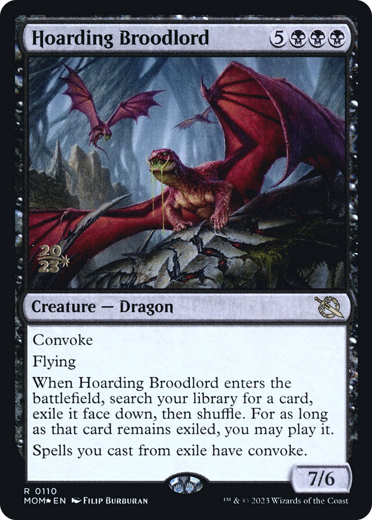 Hoarding Broodlord [March of the Machine Prerelease Promos] | Anubis Games and Hobby