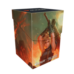 MTG x FF Deck Box 100+ - Cloud, Ex-SOLDIER | Anubis Games and Hobby