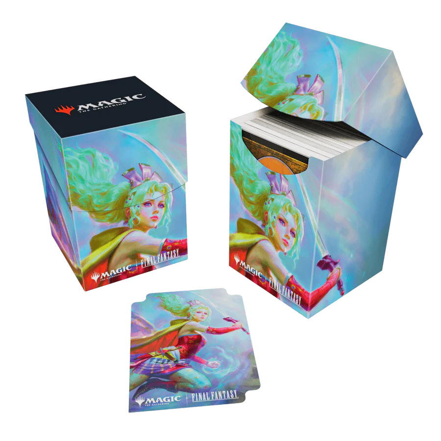 MTG x FF Deck Box 100+ - Terra, Herald of Hope | Anubis Games and Hobby