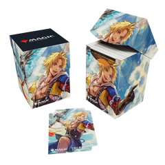 MTG x FF Deck Box 100+ - Tidus, Yuna's Guardian | Anubis Games and Hobby