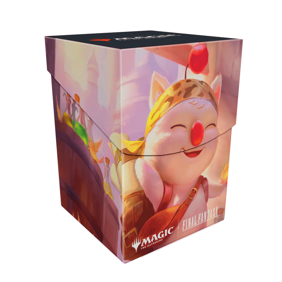 MTG x FF Deck Box 100+ - Stiltzkin, Moogle Merchant | Anubis Games and Hobby