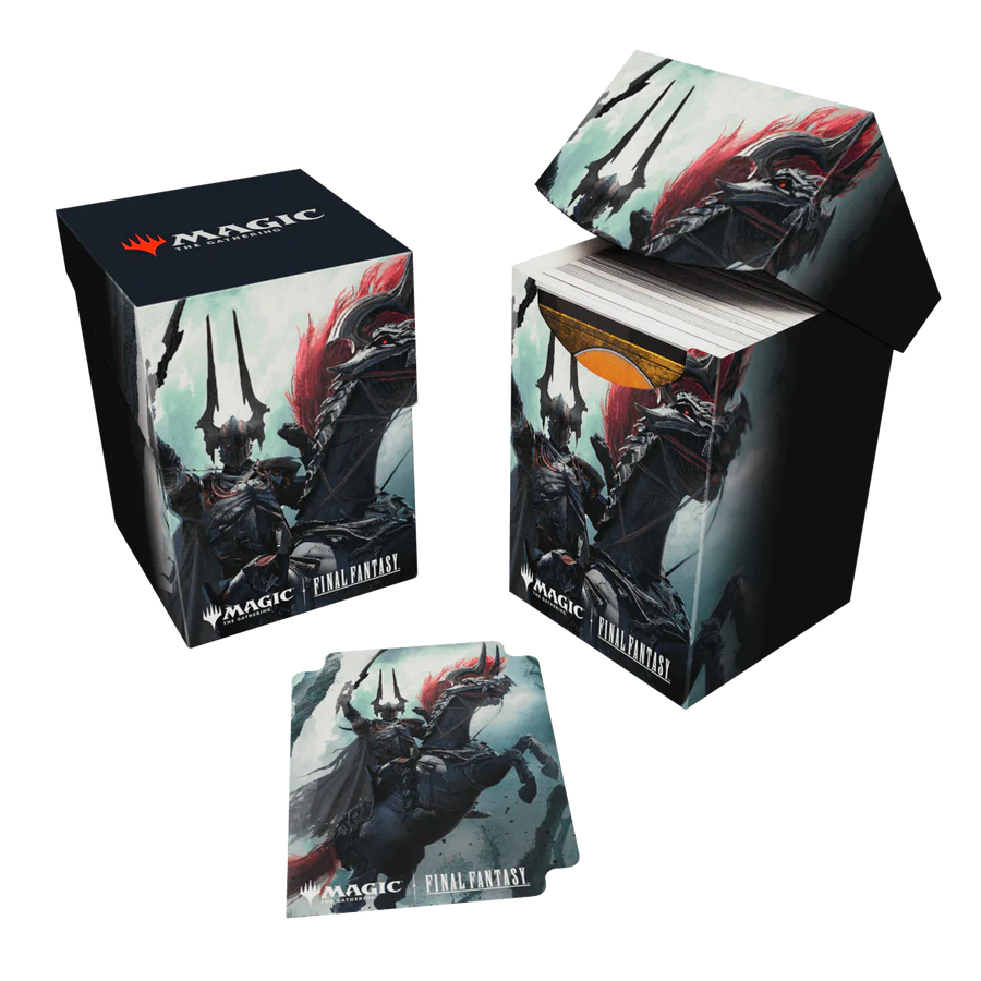 MTG x FF Deck Box 100+ - Summon: Primal Odin | Anubis Games and Hobby