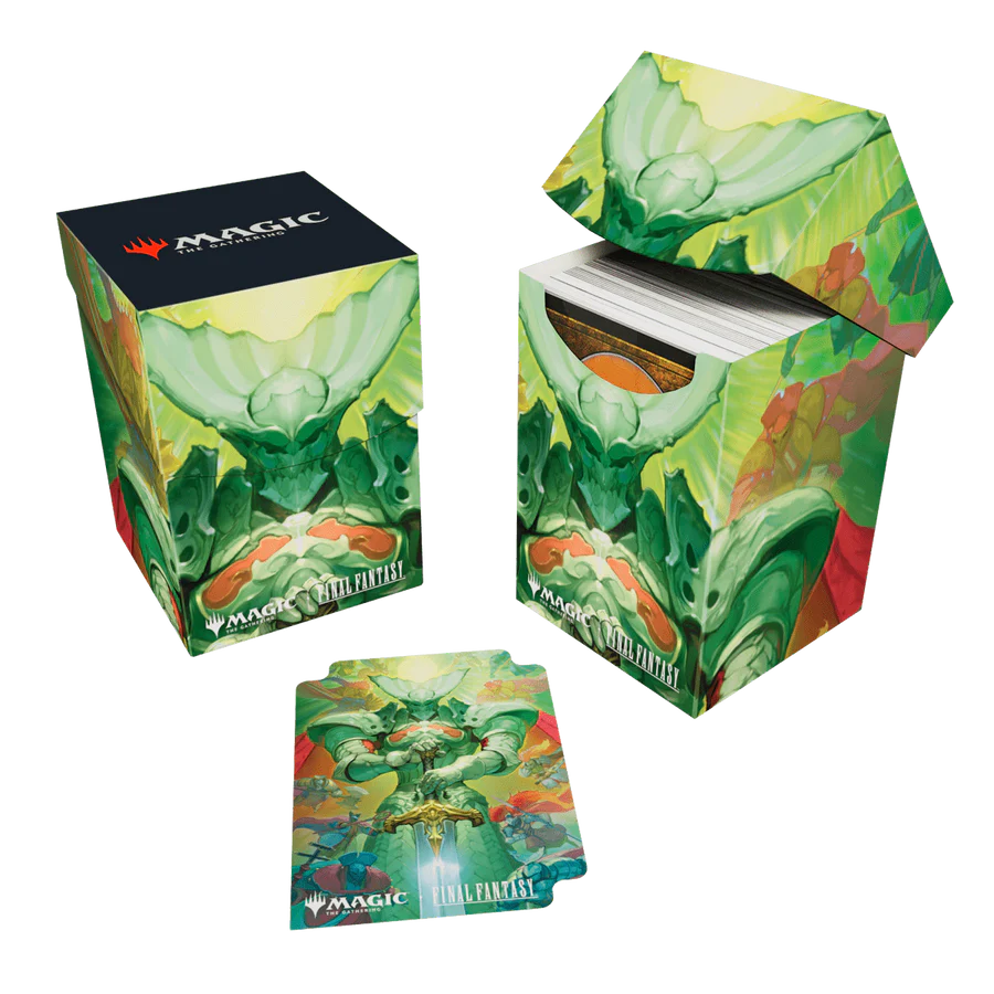 MTG x FF Deck Box 100+ - Summon: Knights of Round | Anubis Games and Hobby