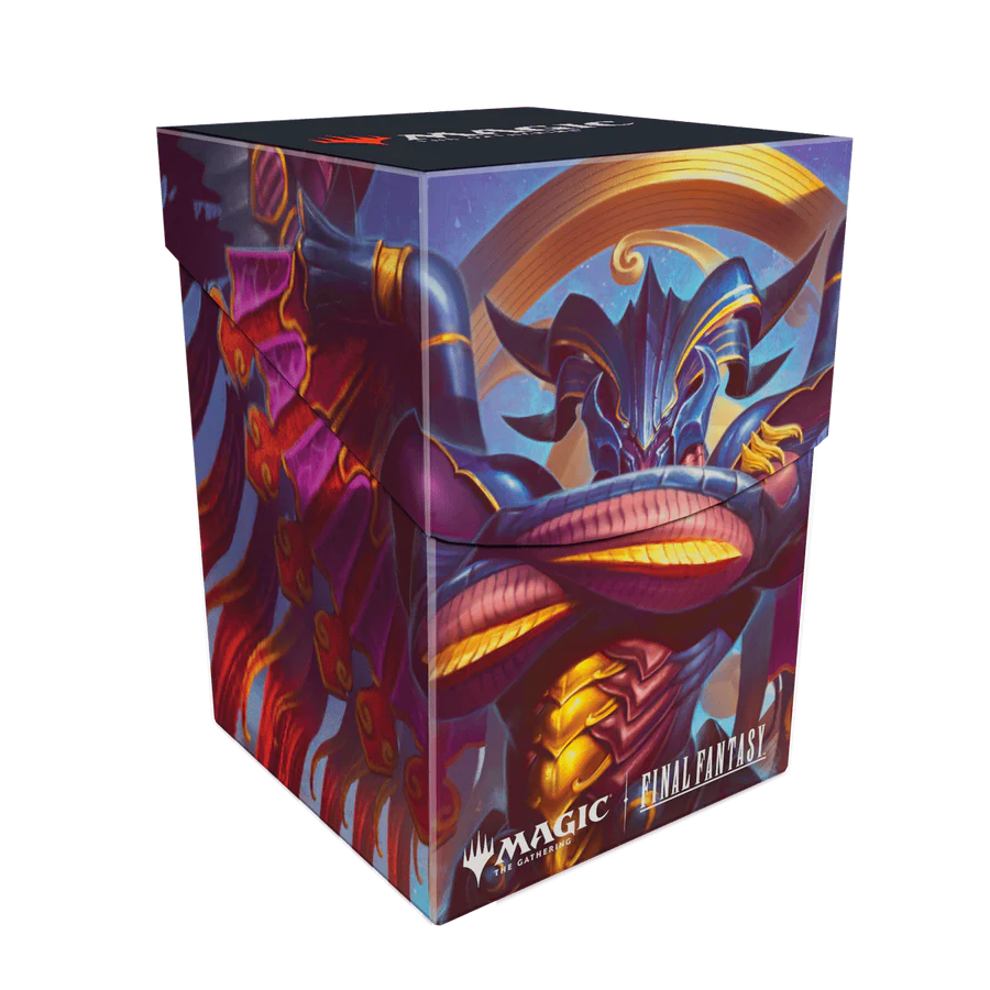 MTG x FF Deck Box 100+ - Summon: Bahamut | Anubis Games and Hobby