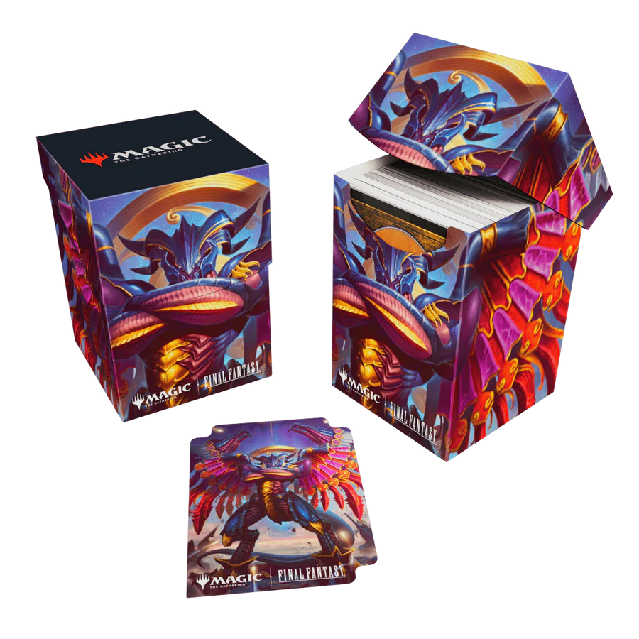 MTG x FF Deck Box 100+ - Summon: Bahamut | Anubis Games and Hobby