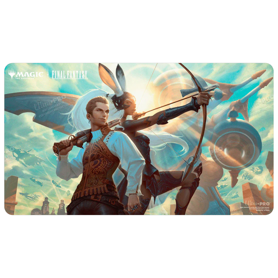 MTG x FF Playmat - Balthier & Fran | Anubis Games and Hobby