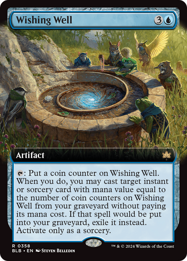 Wishing Well (Extended Art) [Bloomburrow] | Anubis Games and Hobby