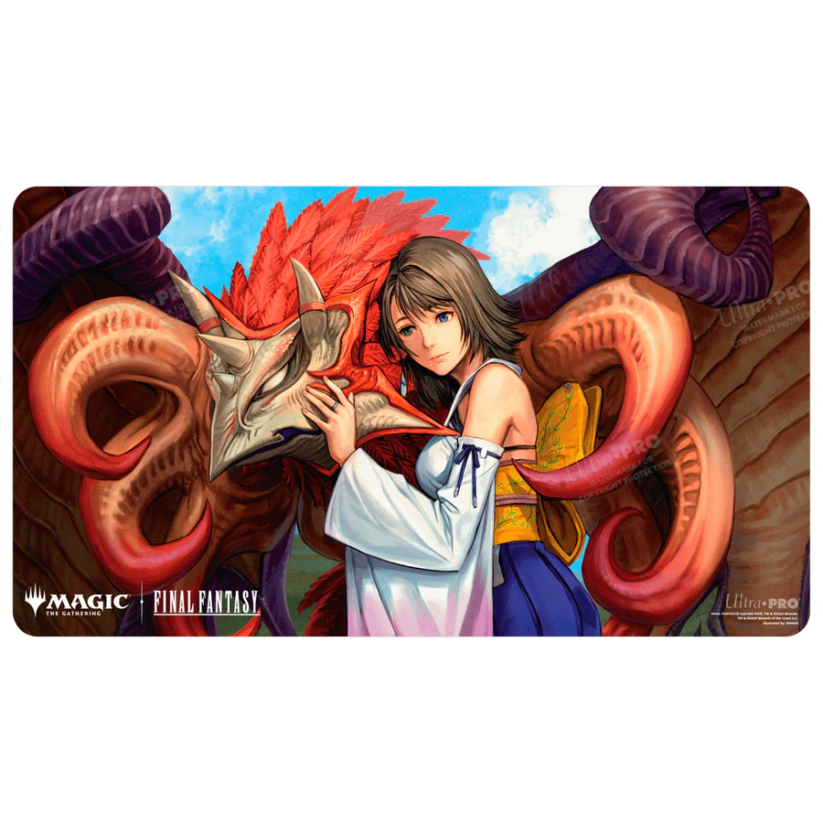 MTG x FF Playmat - Yuna, Hope of Spira | Anubis Games and Hobby