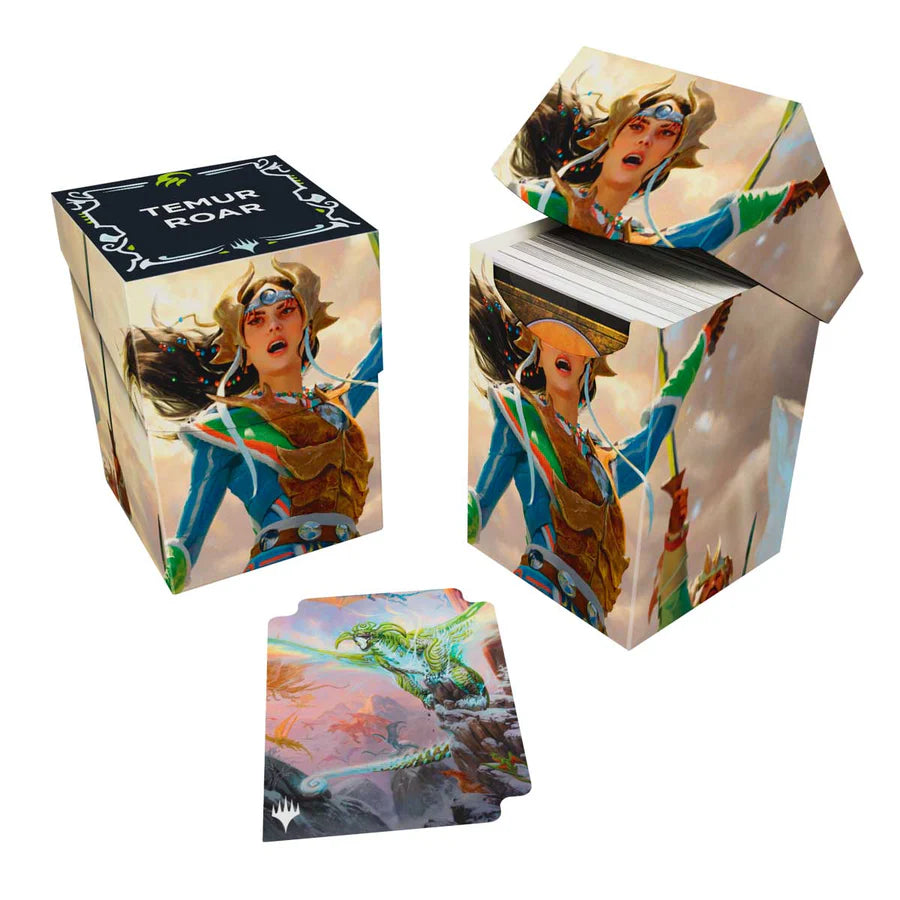 Deck Box 100+ Tarkir: Dragonstorm - Temur | Anubis Games and Hobby