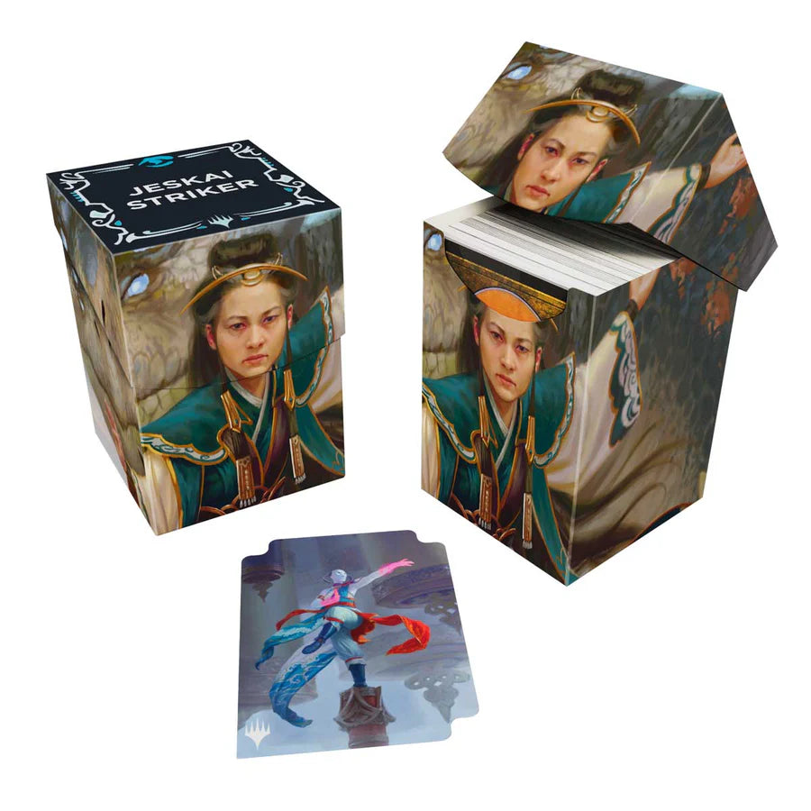 Deck Box 100+ Tarkir: Dragonstorm - Jeskai | Anubis Games and Hobby