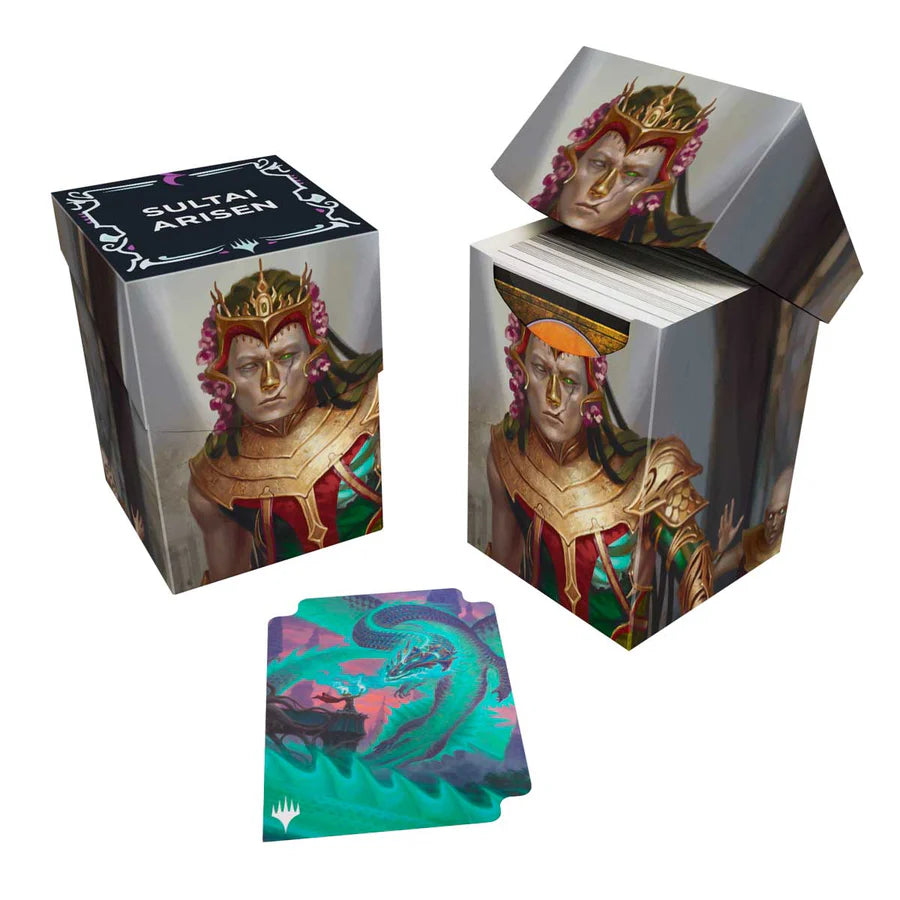 Deck Box 100+ Tarkir: Dragonstorm - Sultai | Anubis Games and Hobby