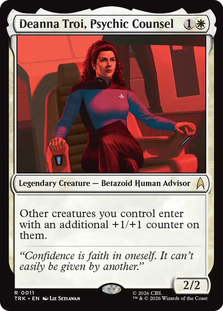 Deanna Troi, Psychic Counsel [Star Trek] | Anubis Games and Hobby