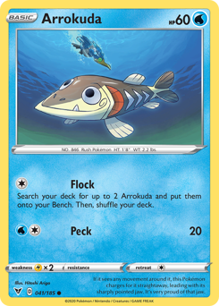 Arrokuda (041/185) [Sword & Shield: Vivid Voltage] | Anubis Games and Hobby