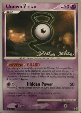 Unown G LV.17 (57/106) (Luxdrill - Stephen Silvestro) [World Championships 2009] | Anubis Games and Hobby