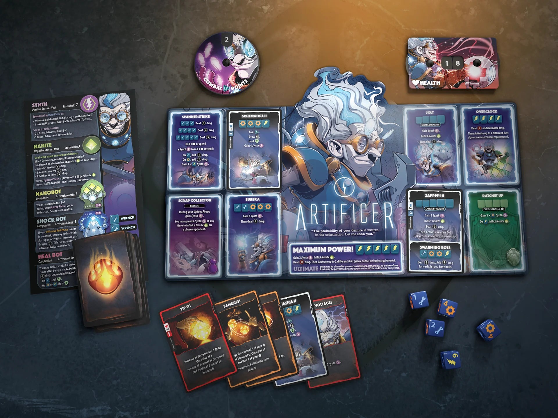 Dice Throne - Cursed Pirate V Artificer | Anubis Games and Hobby