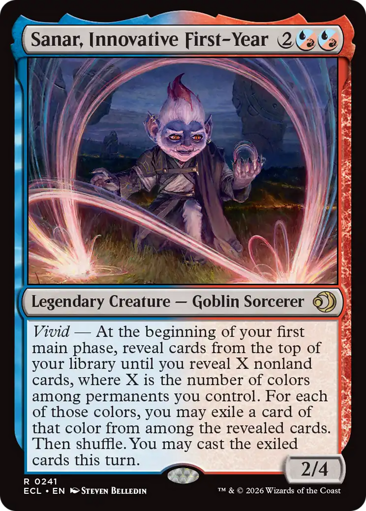 Sanar, Innovative First-Year [Lorwyn Eclipsed] | Anubis Games and Hobby