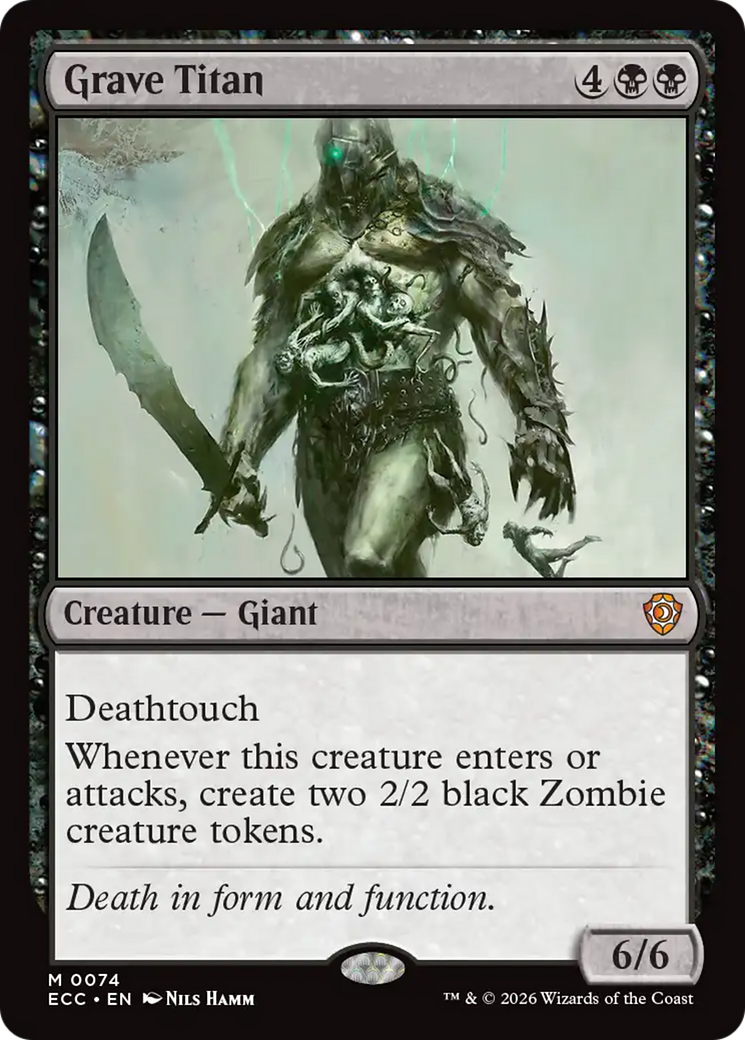 Grave Titan [Lorwyn Eclipsed Commander] | Anubis Games and Hobby