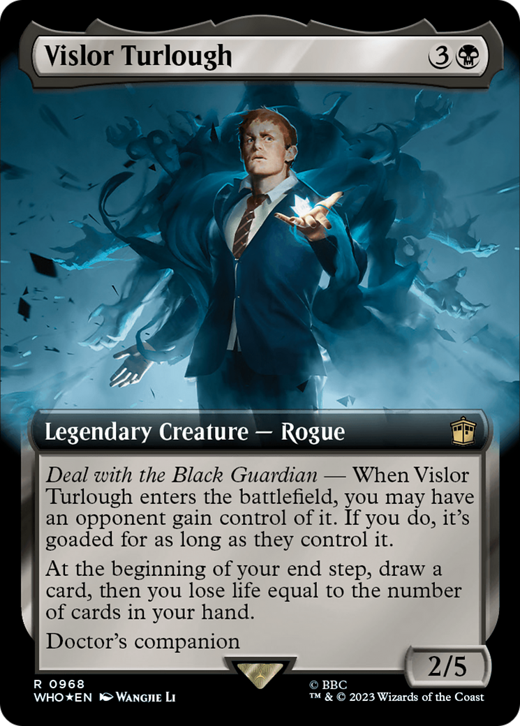 Vislor Turlough (Extended Art) (Surge Foil) [Doctor Who] | Anubis Games and Hobby