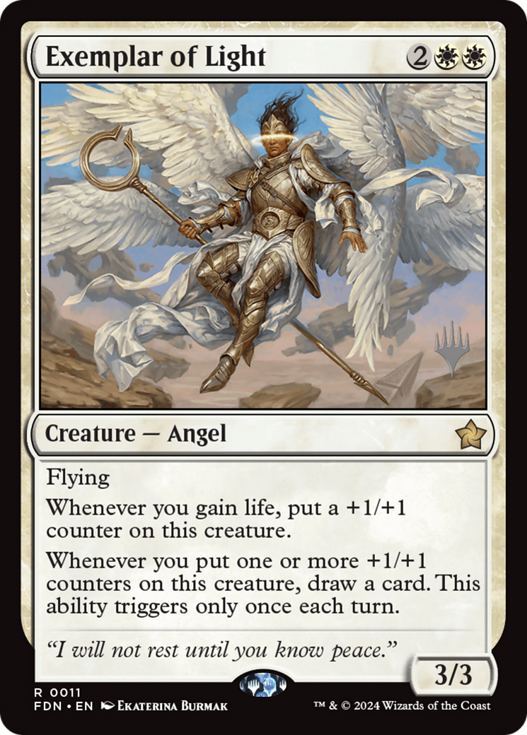 Exemplar of Light [Foundations Promos] | Anubis Games and Hobby