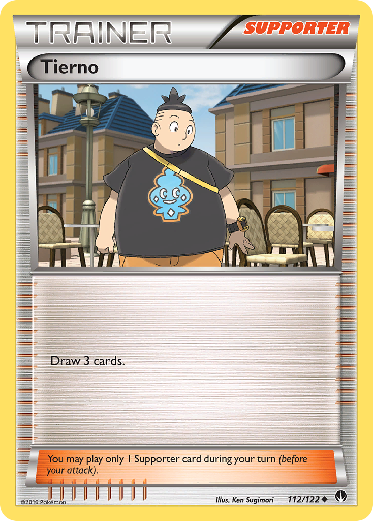 Tierno (112/122) [XY: BREAKpoint] | Anubis Games and Hobby