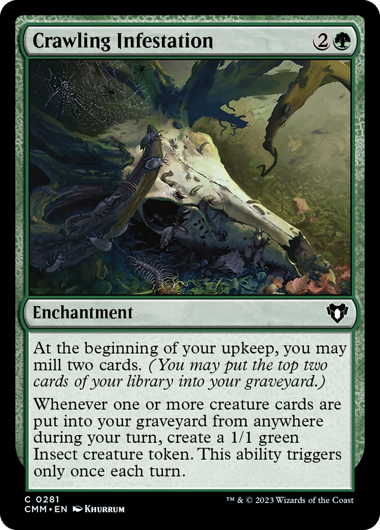 Crawling Infestation [Commander Masters] | Anubis Games and Hobby