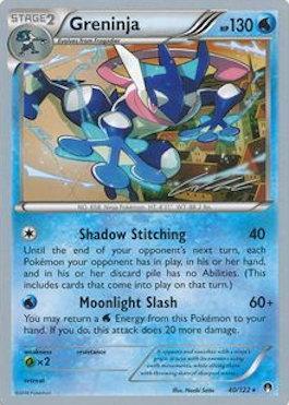 Greninja (40/122) (Ninja Blitz - Cody Walinski) [World Championships 2016] | Anubis Games and Hobby