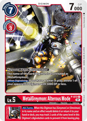 MetalGreymon: Alterous Mode [P-072] (Update Pack) [Promotional Cards] | Anubis Games and Hobby