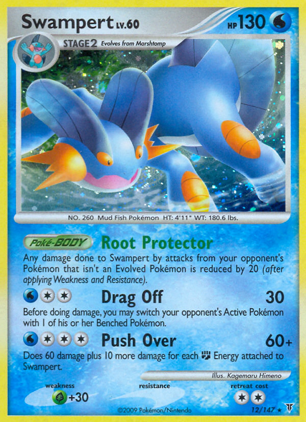 Swampert (12/147) [Platinum: Supreme Victors] | Anubis Games and Hobby