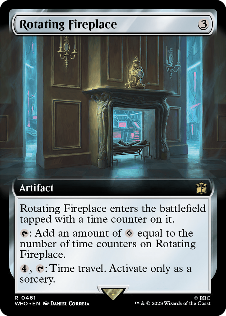 Rotating Fireplace (Extended Art) [Doctor Who] | Anubis Games and Hobby