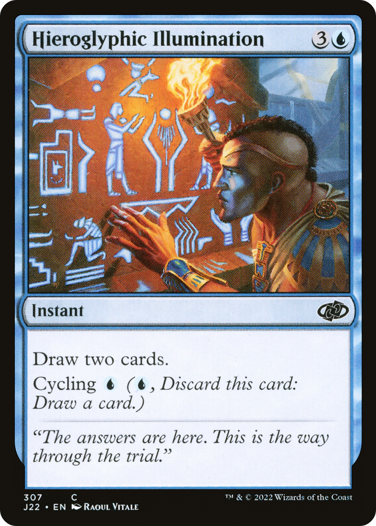 Hieroglyphic Illumination [Jumpstart 2022] | Anubis Games and Hobby