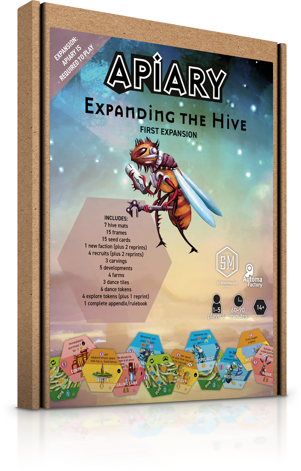 Apiary: Expanding The Hive Expansion | Anubis Games and Hobby