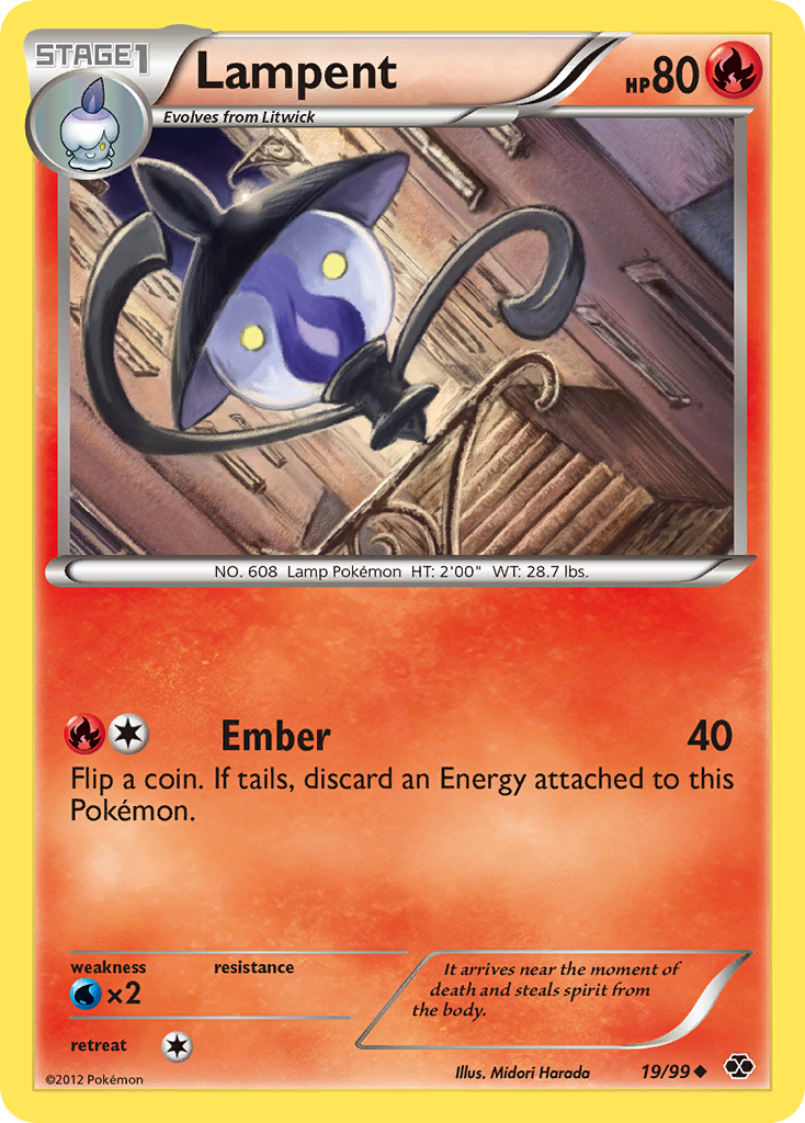 Lampent (19/99) [Black & White: Next Destinies] | Anubis Games and Hobby