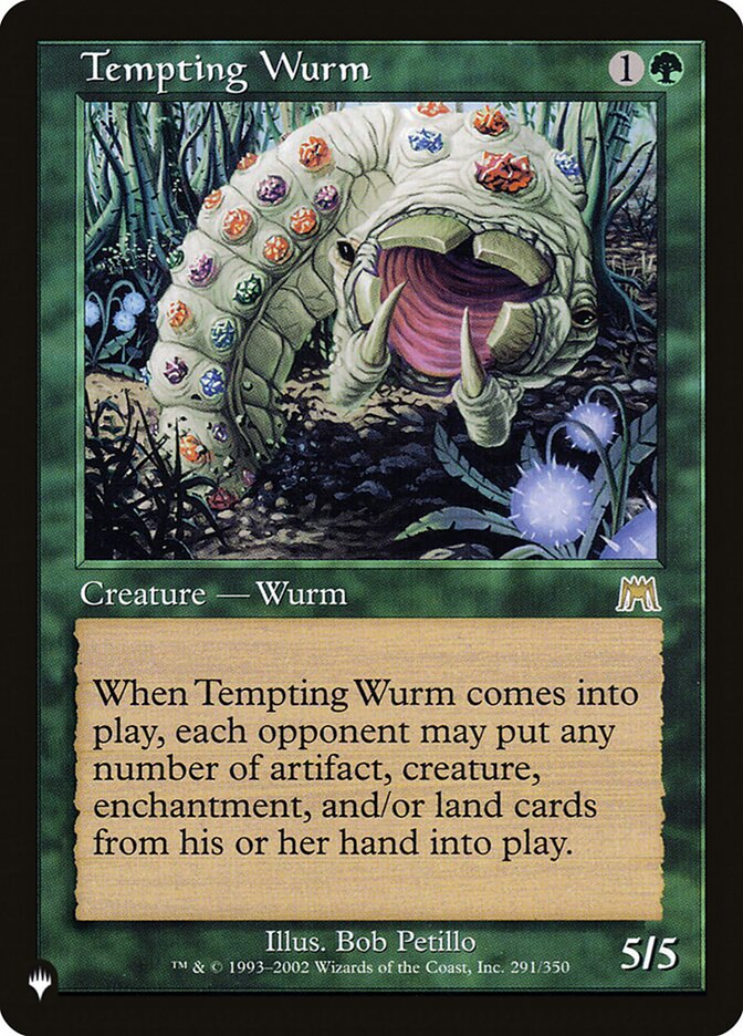 Tempting Wurm [The List] | Anubis Games and Hobby