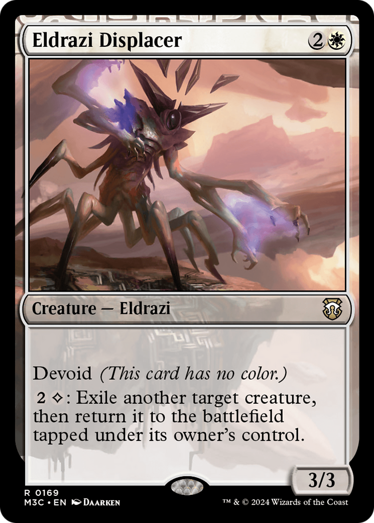 Eldrazi Displacer (Ripple Foil) [Modern Horizons 3 Commander] | Anubis Games and Hobby