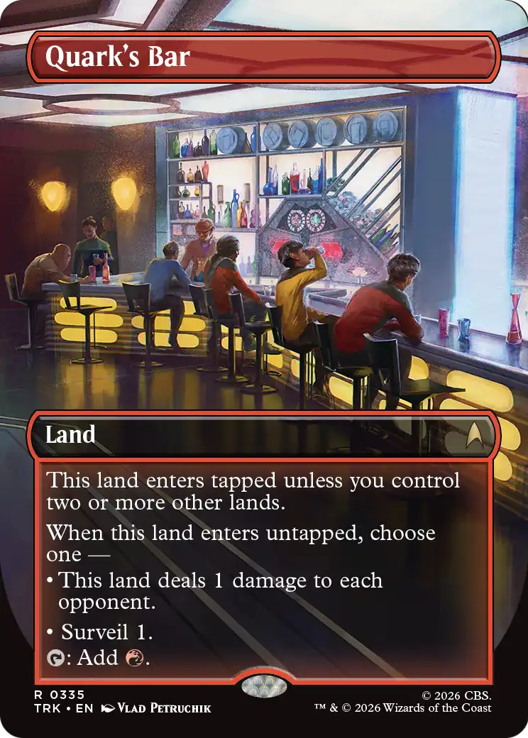Quark's Bar (Borderless) (0335) [Star Trek] | Anubis Games and Hobby