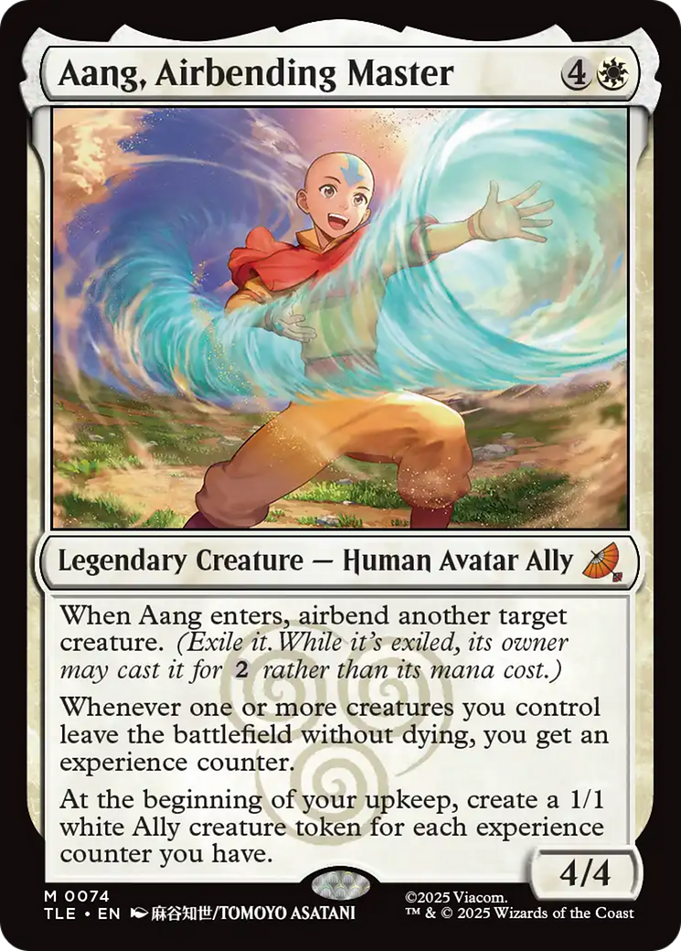 Aang, Airbending Master [Avatar: The Last Airbender: Eternal-Legal] | Anubis Games and Hobby