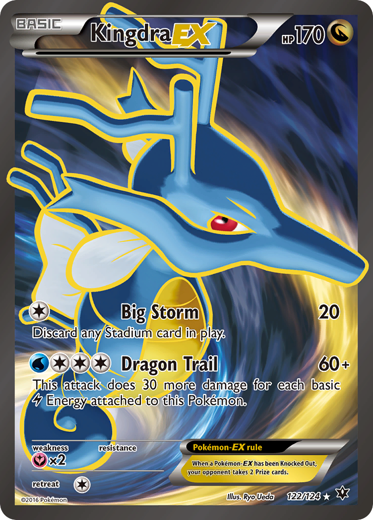 Kingdra EX (122/124) [XY: Fates Collide] | Anubis Games and Hobby